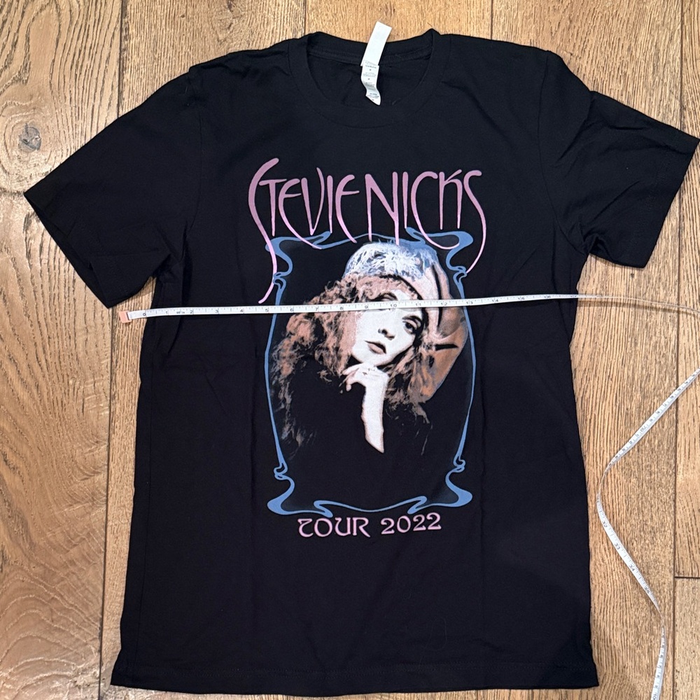 Bella Canvas Black Stevie Nicks Tour 2022 Graphic Tee vintage band t-shirt - Picture 3 of 5